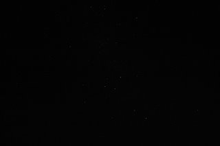 night sky with southern cross